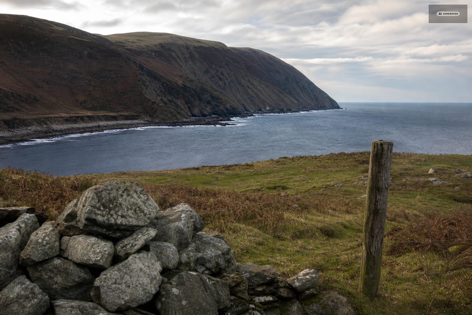 The Exmoor coast near Lynton and Lynmouth