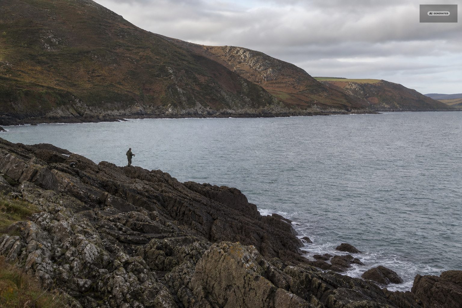 The Exmoor coast near Lynton and Lynmouth