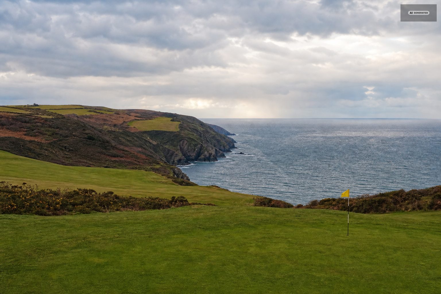 The Exmoor coast near Lynton and Lynmouth