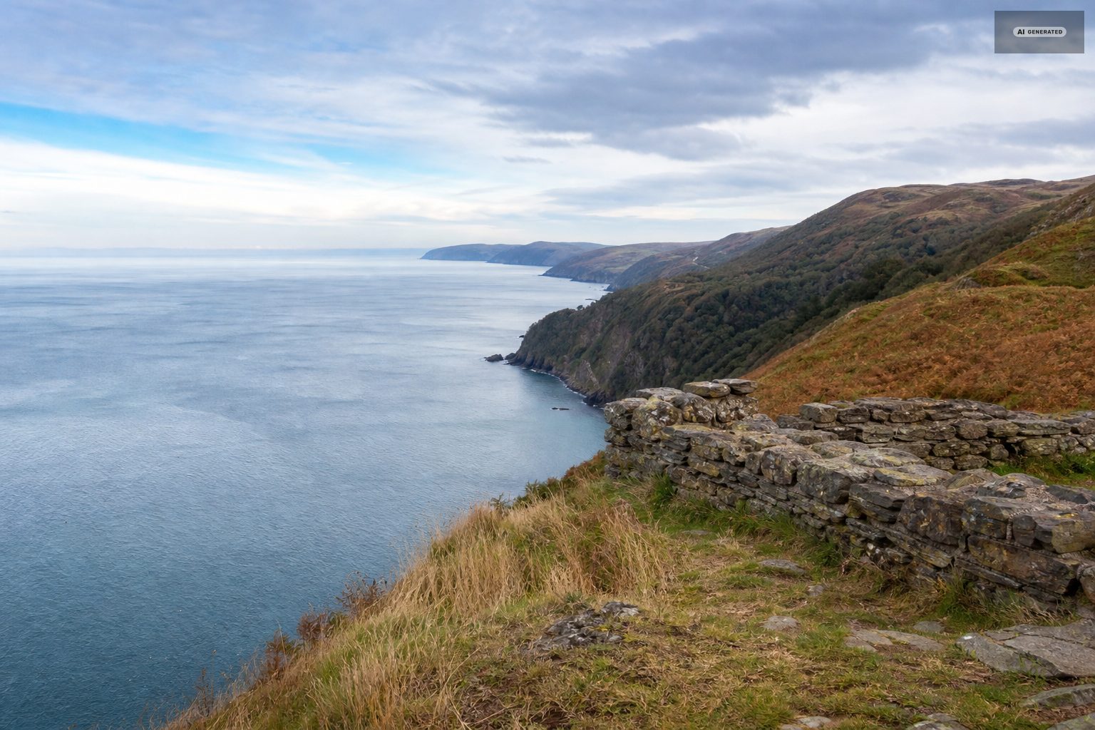 History on the Exmoor coast at Lynton and Lynmouth
