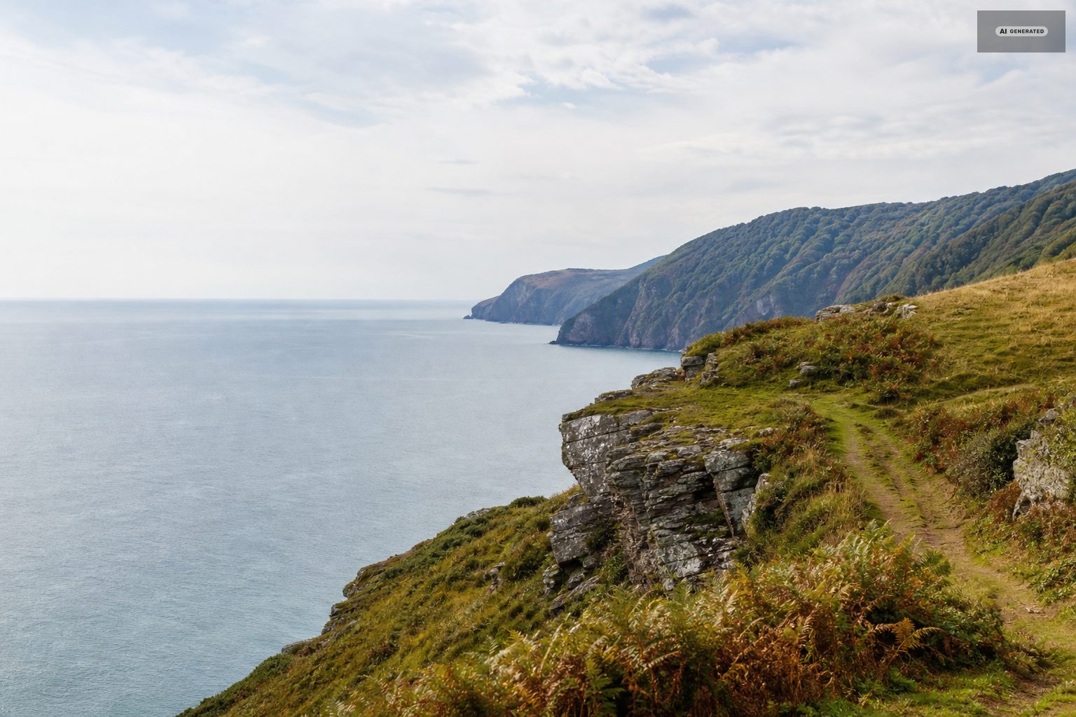 Self-catering outside on the Exmoor coast at Lynton and Lynmouth