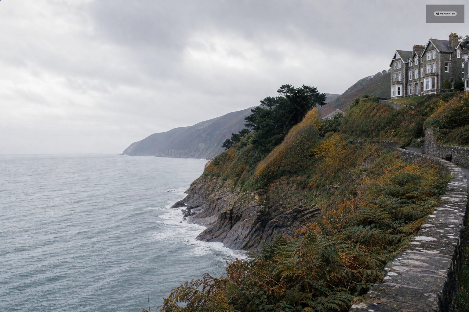 The cinema on the Exmoor coast at Lynton and Lynmouth