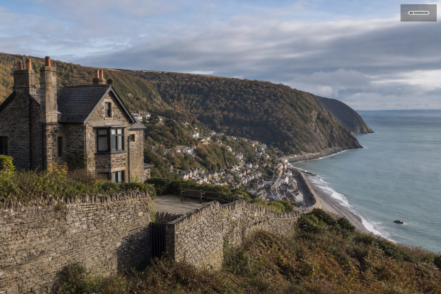 When to book where to stay in Lynton and Lynmouth, on the Exmoor coast at Lynton and Lynmouth