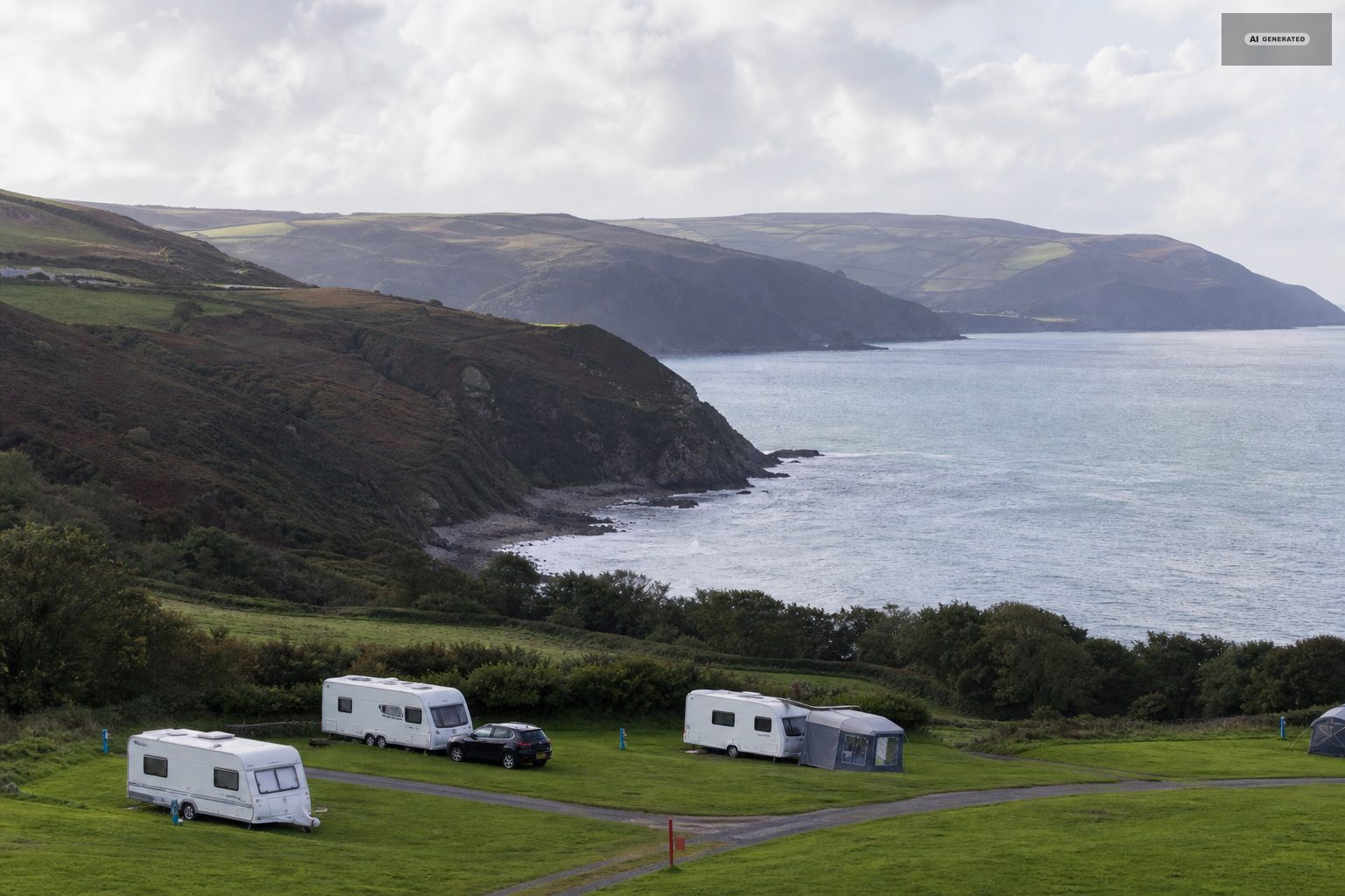 Season and booking, on the Exmoor coast at Lynton and Lynmouth