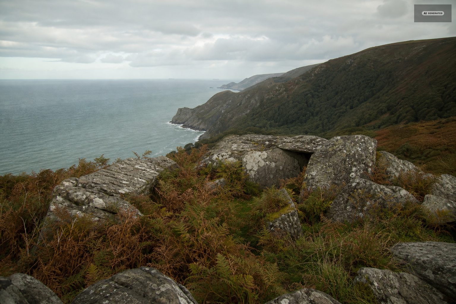 The Iron Age, on the Exmoor coast at Lynton and Lynmouth