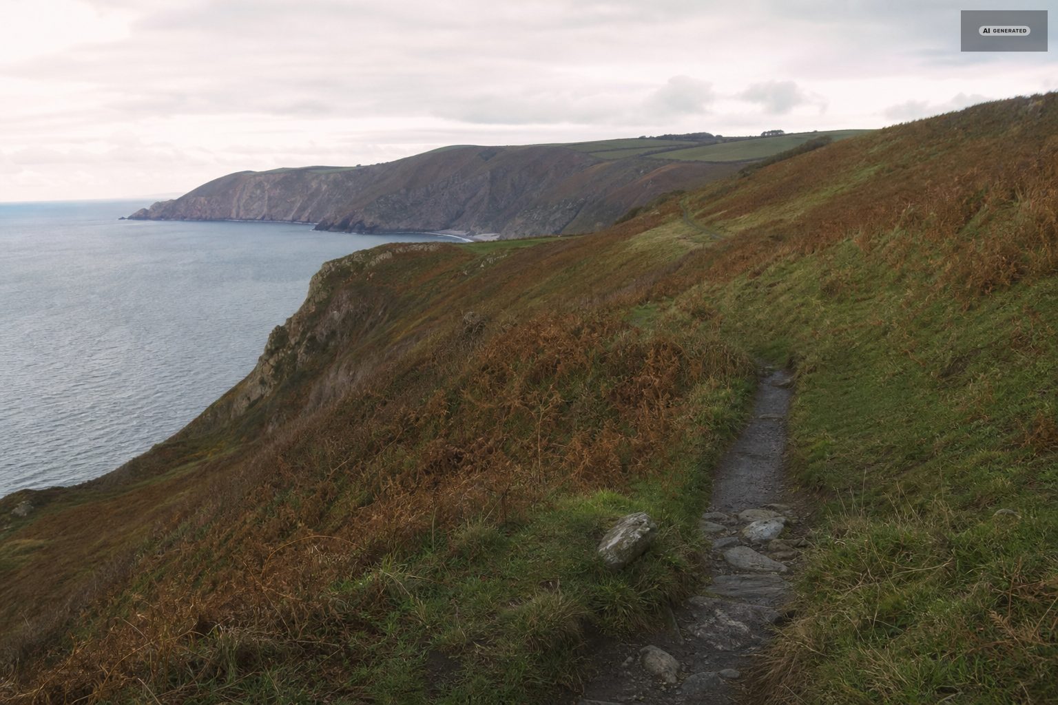 On screen, on the Exmoor coast at Lynton and Lynmouth