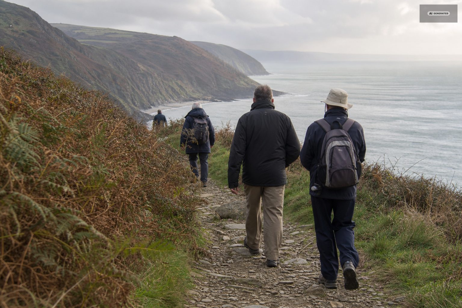 Following them, on the Exmoor coast at Lynton and Lynmouth