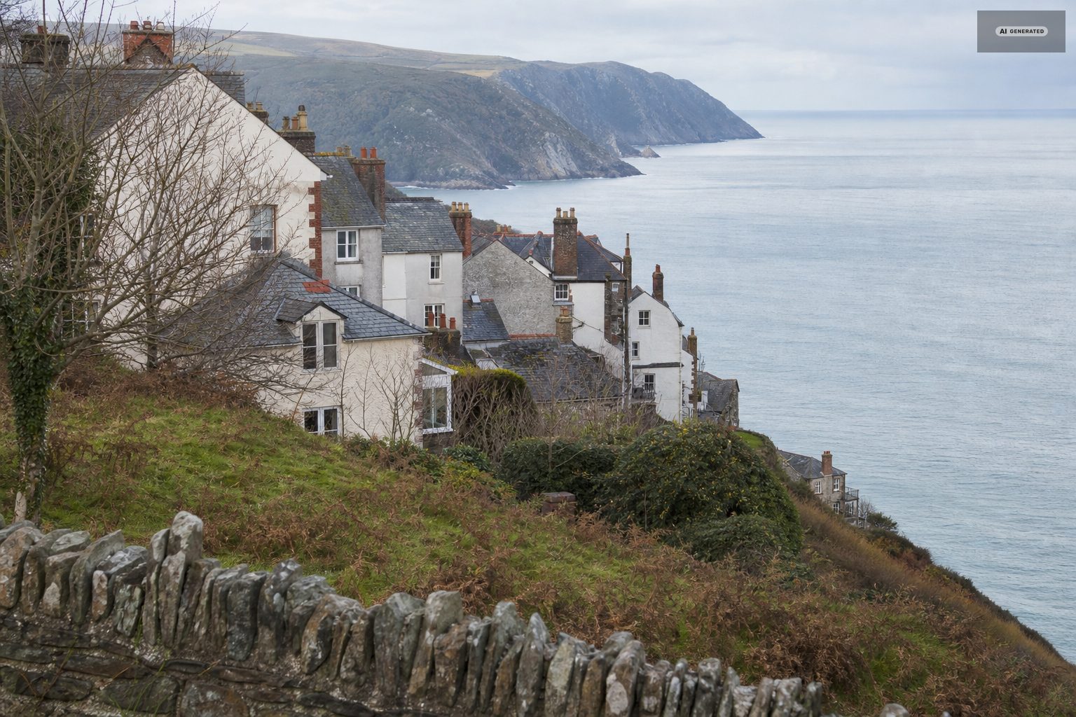 Up in Lynton, on the Exmoor coast at Lynton and Lynmouth