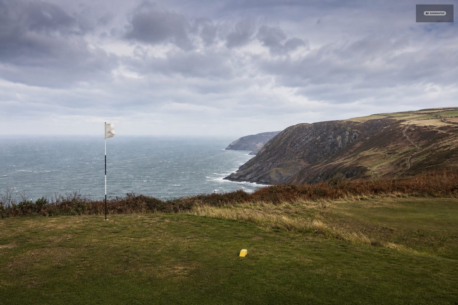 Weather and the wind, on the Exmoor coast at Lynton and Lynmouth