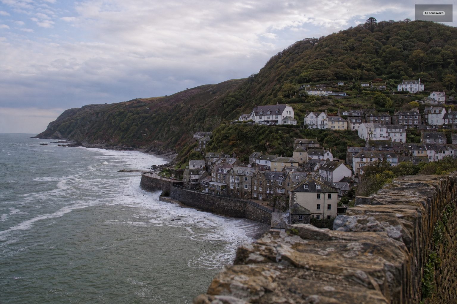 Where the markets are, on the Exmoor coast at Lynton and Lynmouth