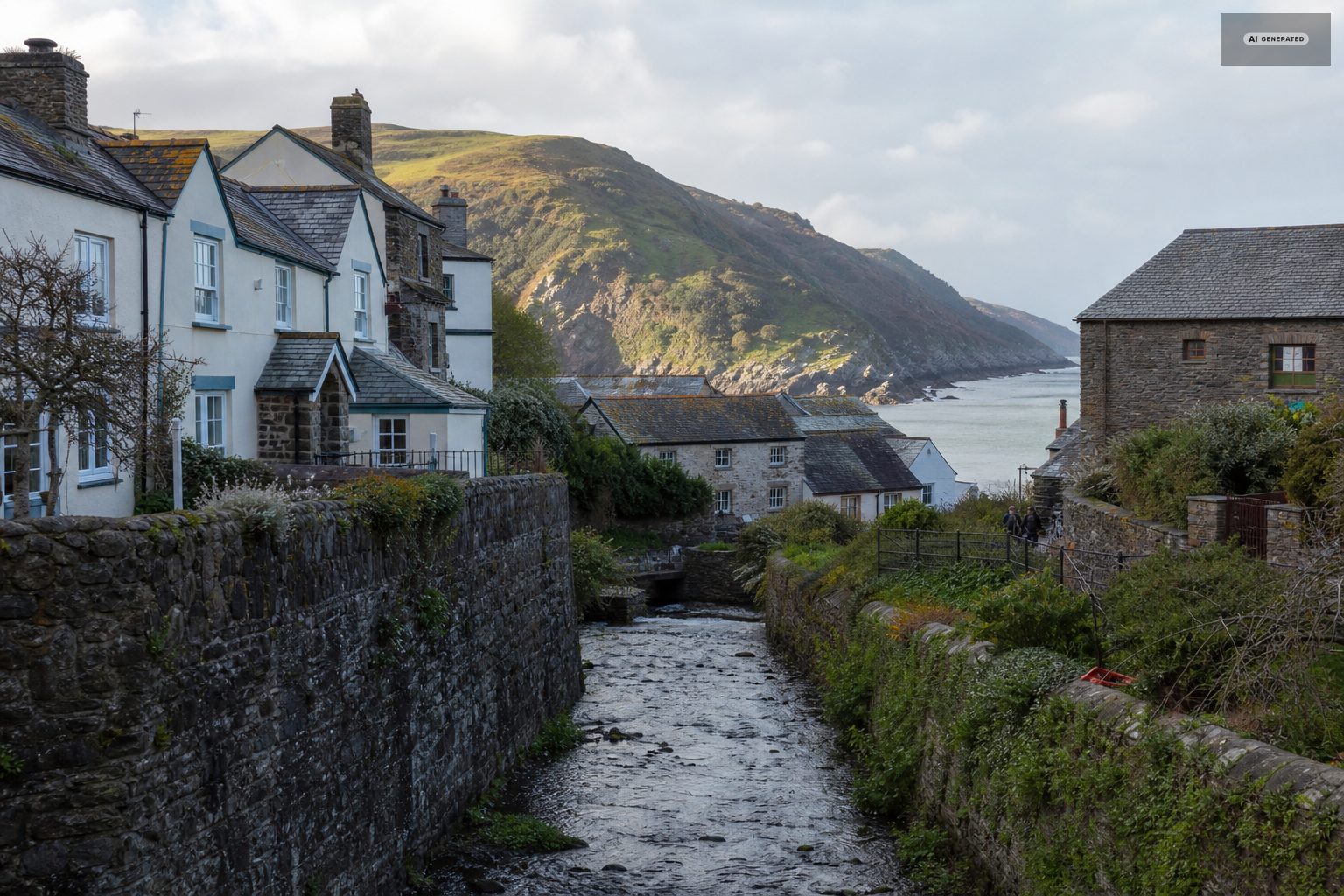 What you will find, on the Exmoor coast at Lynton and Lynmouth