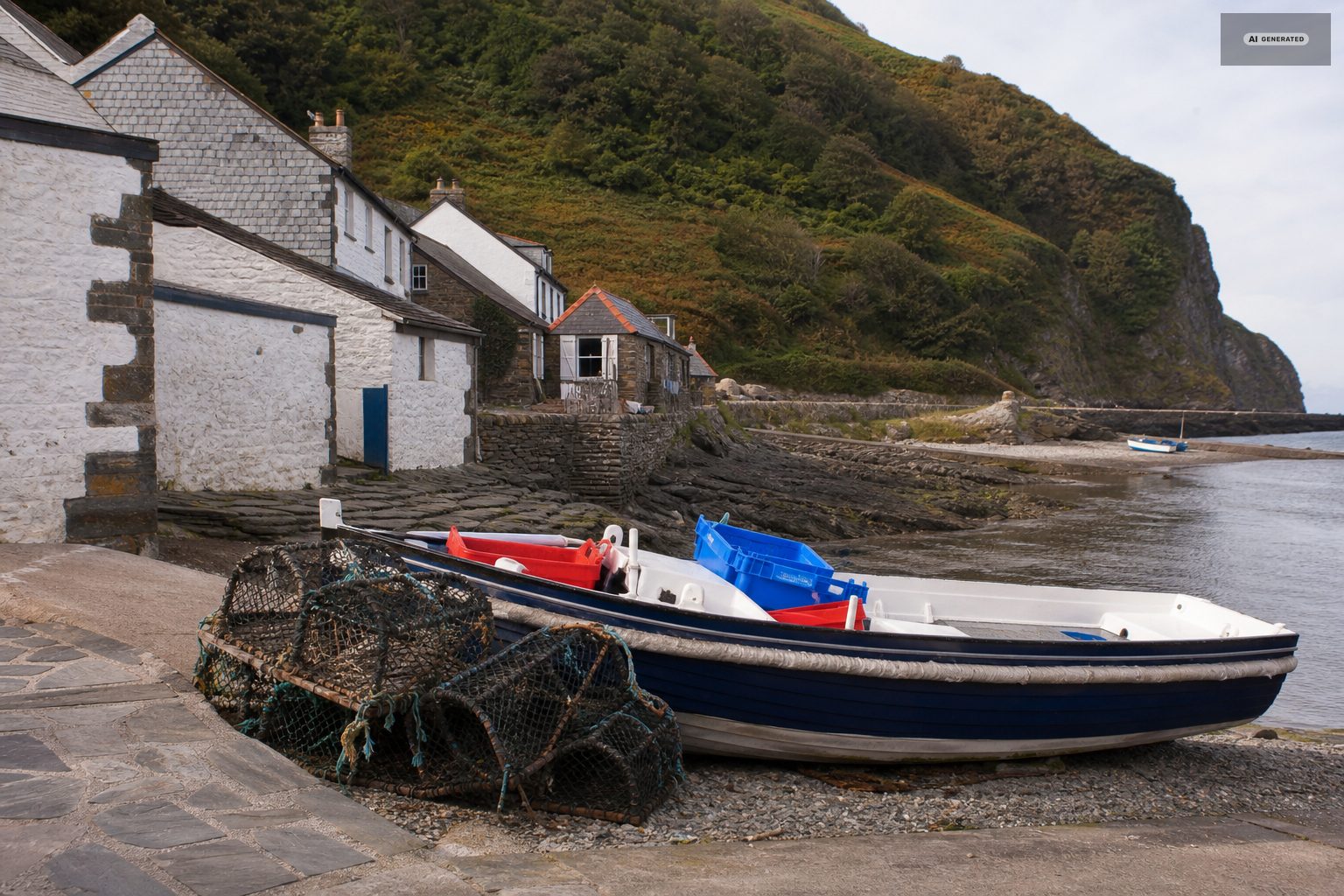 If you are self-catering, on the Exmoor coast at Lynton and Lynmouth