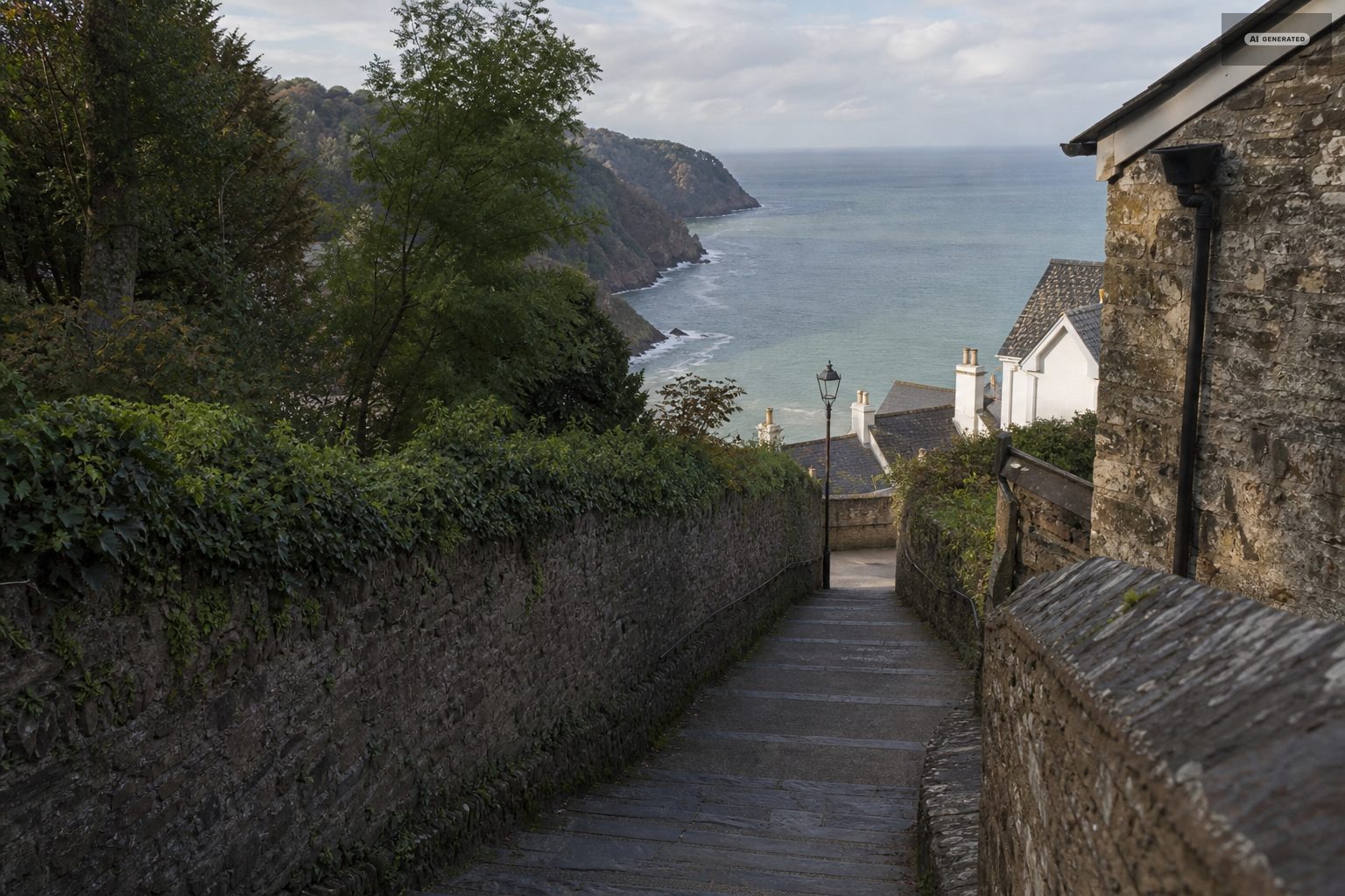 Going as a visitor rather than a shopper, on the Exmoor coast at Lynton and Lynmouth