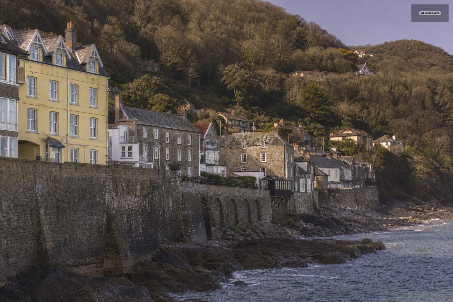 The inns, on the Exmoor coast at Lynton and Lynmouth