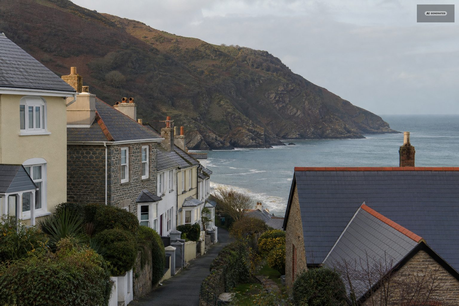 Guest houses and B&Bs, on the Exmoor coast at Lynton and Lynmouth