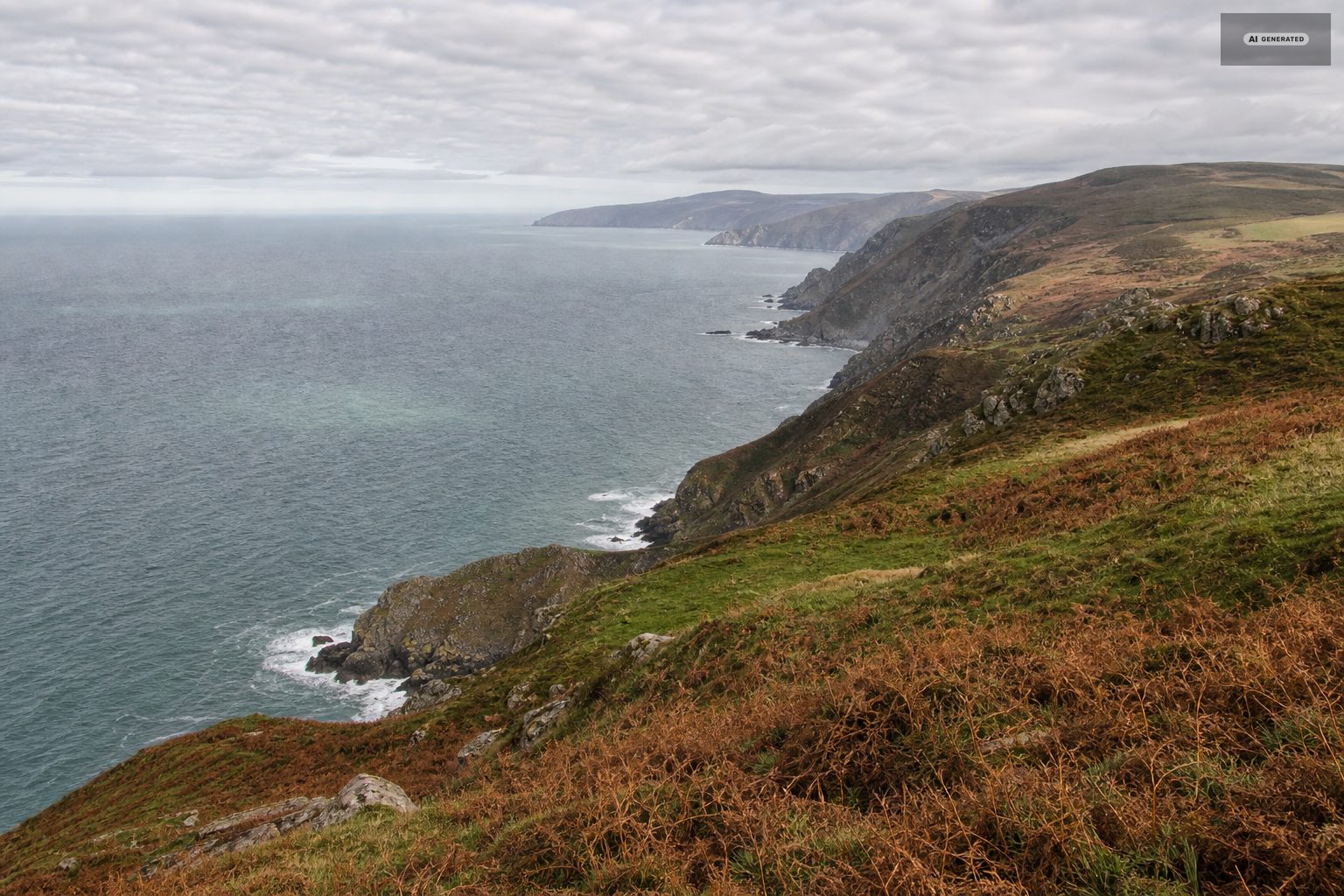 Further out, on the Exmoor coast at Lynton and Lynmouth