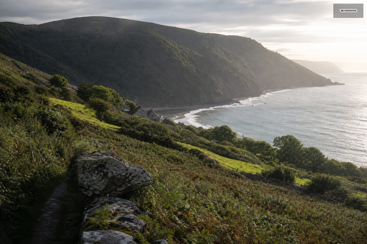 Living out there for a week, on the Exmoor coast at Lynton and Lynmouth
