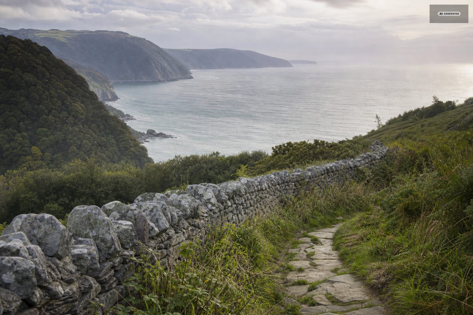 Getting the week right, on the Exmoor coast at Lynton and Lynmouth