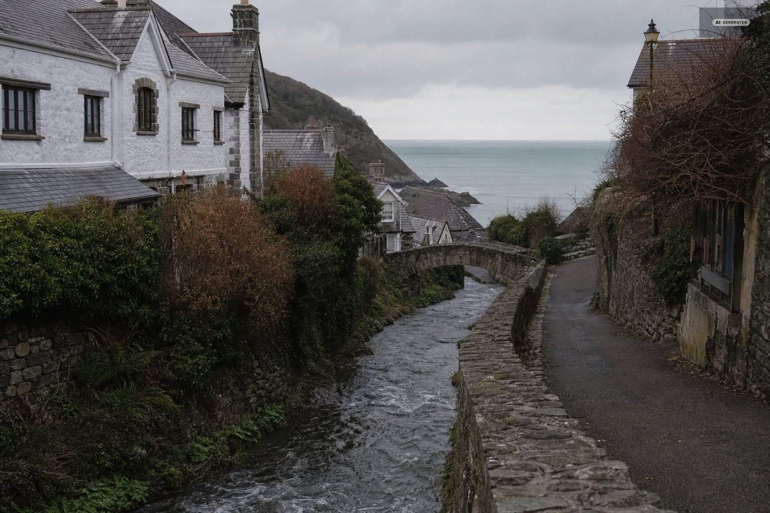 The rest of the wet-weather list, on the Exmoor coast at Lynton and Lynmouth