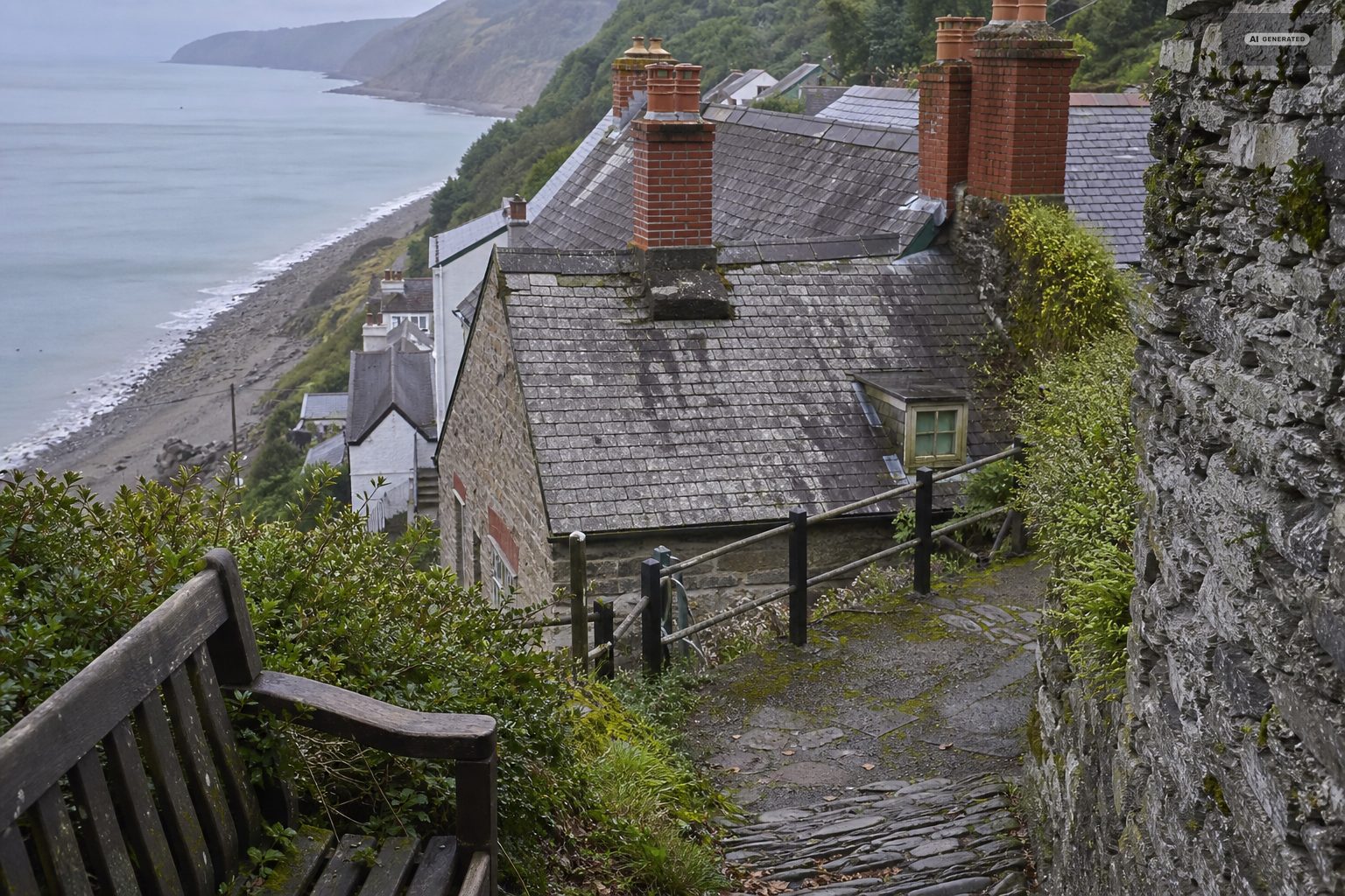 Getting around once you are here, on the Exmoor coast at Lynton and Lynmouth