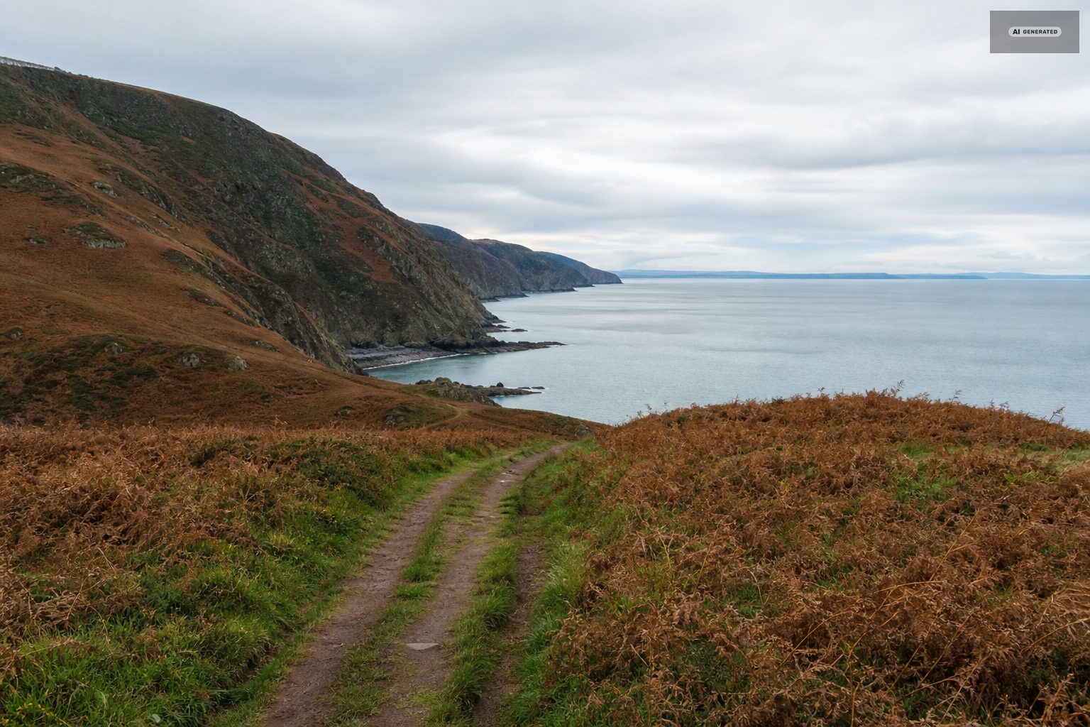 Easy walking from Lynmouth, on the Exmoor coast at Lynton and Lynmouth