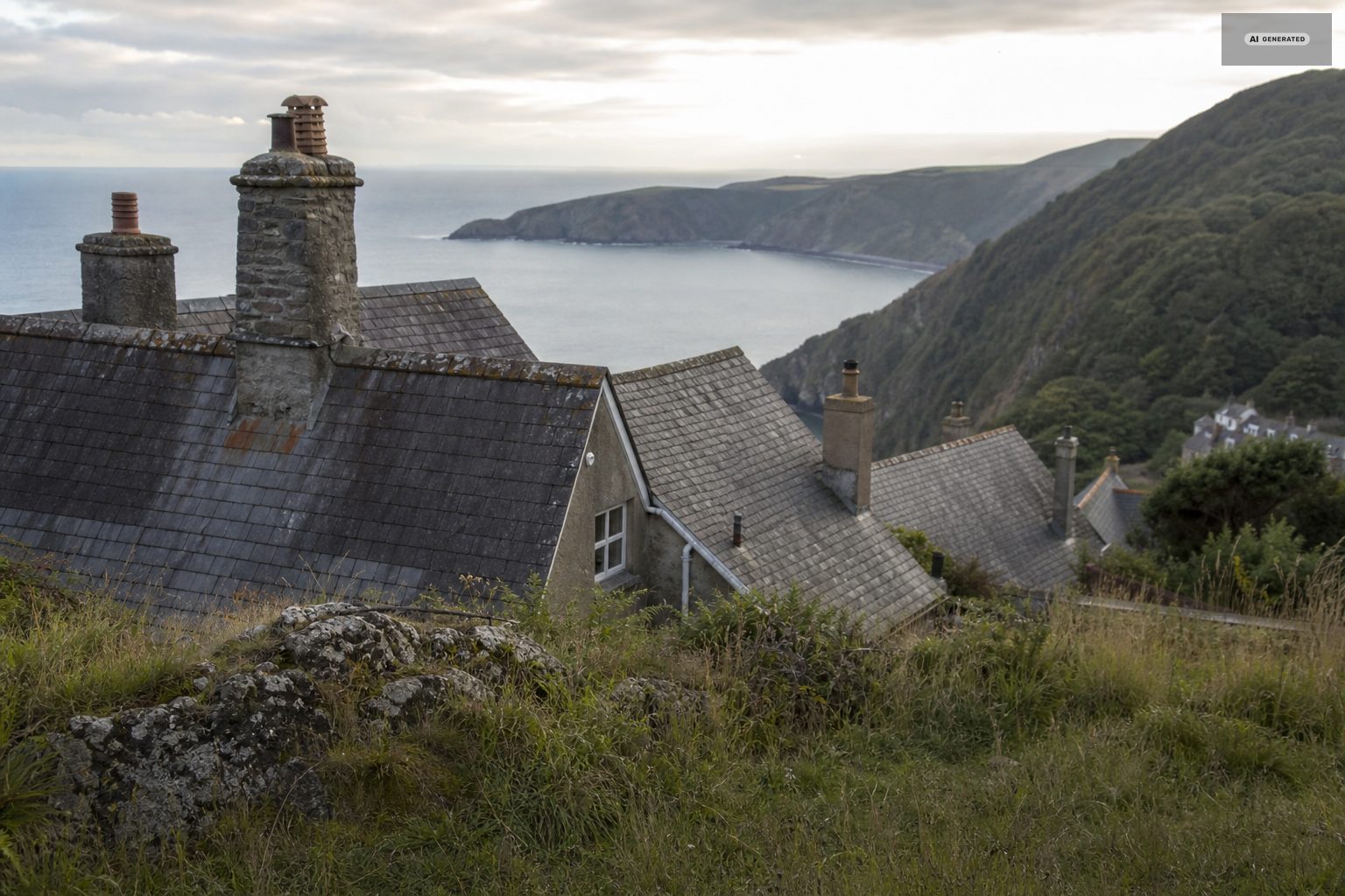 The real constraint: beds, on the Exmoor coast at Lynton and Lynmouth